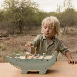 Little Dutch Banc à Marteler en Bois - Safari Friends