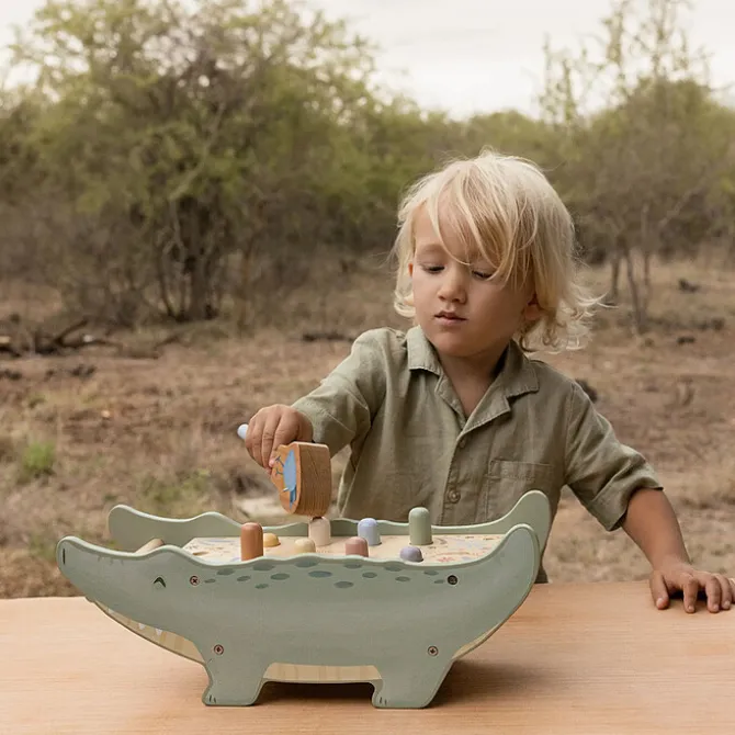 Little Dutch Banc à Marteler en Bois - Safari Friends