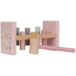 Little Dutch Banc à Marteler en Bois - Fairy Garden