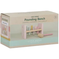 Little Dutch Banc à Marteler en Bois - Fairy Garden