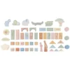 Little Dutch Blocs de Construction en Bois - Safari Friends