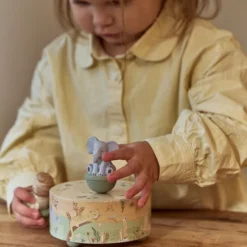 Little Dutch Boîte à Musique en Bois - Safari Friends