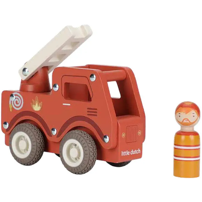 Little Dutch Camion de Pompier Premier Âge