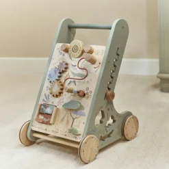 Little Dutch Chariot de Marche Safari Friends - Vert