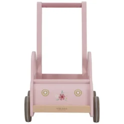 Little Dutch Chariot Voiture en Bois - Rose