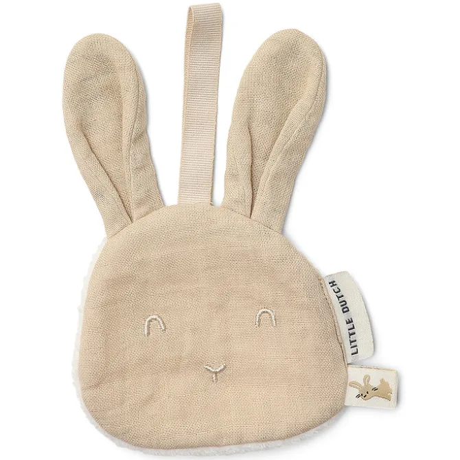 Little Dutch Doudou Attache Sucette Baby Bunny - Beige