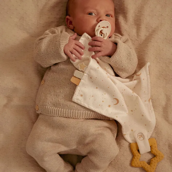 Little Dutch Doudou avec Jouet de Dentition - Newborn Naturals