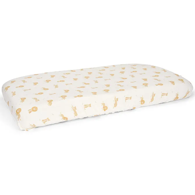 Little Dutch Drap Housse Berceau Safari Friends Safari Leo - 40 x 80 cm