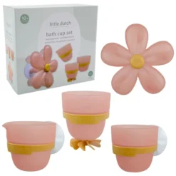 Little Dutch Gobelets de Bain - Fleur