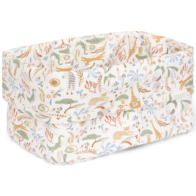 Little Dutch Grand Panier de Commode Safari Friends - Safari Wonders
