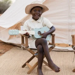 Little Dutch Guitare en Bois Safari Friends - Vert