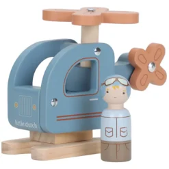 Little Dutch Hélicoptère avec Figurine