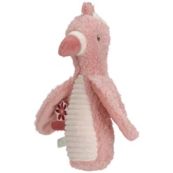 Little Dutch Hochet Peluche Flamant Rose - Safari Friends