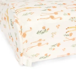 Little Dutch Housse de Matelas à Langer Safari Friends - Blooming Safari