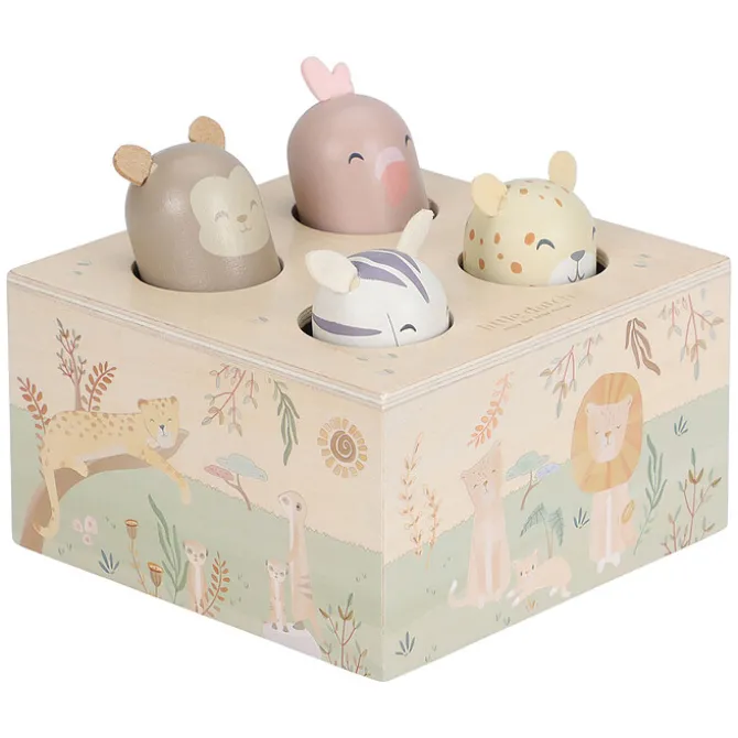 Little Dutch Jouet Pop-up Safari Friends
