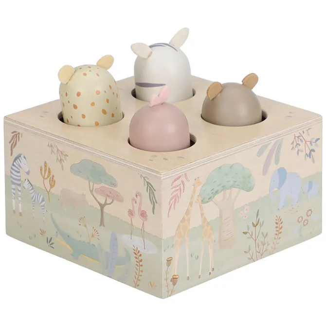 Little Dutch Jouet Pop-up Safari Friends