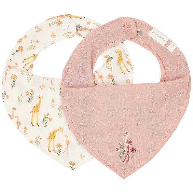 Little Dutch Lot 2 Bavoirs Bandana Safari Friends - Blooming Safari