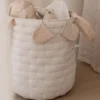 Little Dutch Panier de Rangement Réversible Pure - Soft Beige