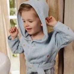 Little Dutch Peignoir Forest Friends Blue - 9/12 Mois