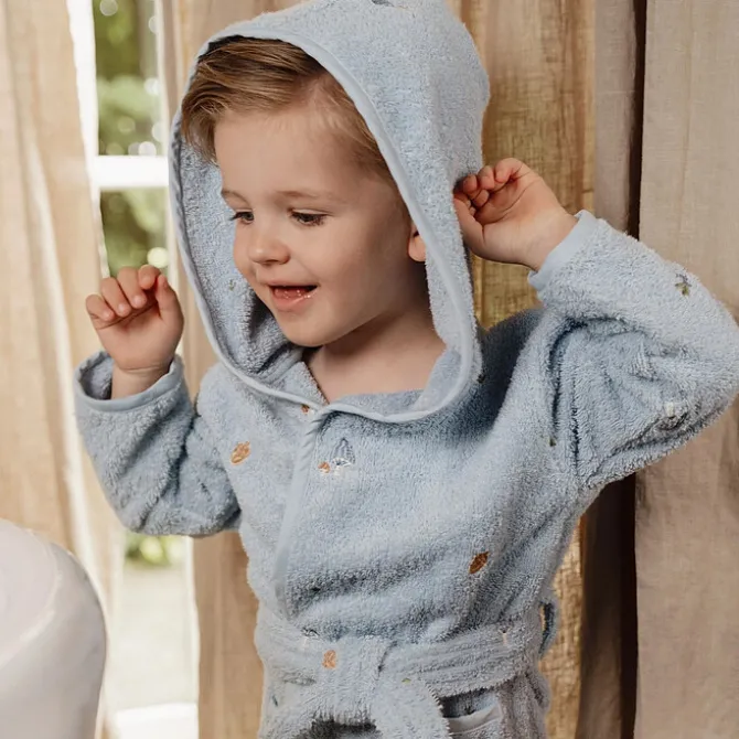 Little Dutch Peignoir Forest Friends Blue - 9/12 Mois