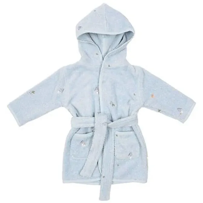 Little Dutch Peignoir Forest Friends Blue - 9/12 Mois