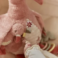 Little Dutch Peluche d'Activités Flamant Rose Safari Friends