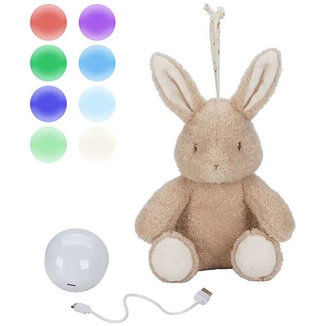 Little Dutch Peluche Musicale et Lumineuse Lapin - Newborn