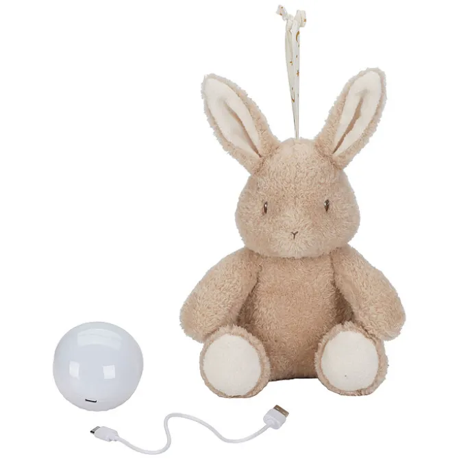 Little Dutch Peluche Musicale et Lumineuse Lapin - Newborn