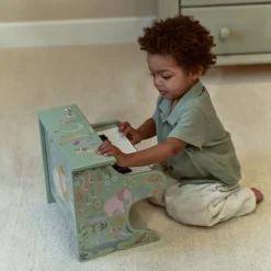 Little Dutch Piano en Bois Safari Friends - Vert