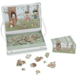 Little Dutch Puzzle Magnétique - Forest Friends
