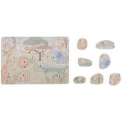 Little Dutch Puzzle Sonore en Bois Safari Friends