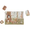 Little Dutch Puzzle Sonore en Bois - Forest Friends