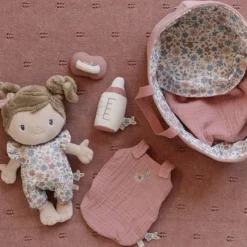Little Dutch Set Couffin et Poupon Bébé Rosa