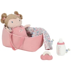 Little Dutch Set Couffin et Poupon Bébé Rosa