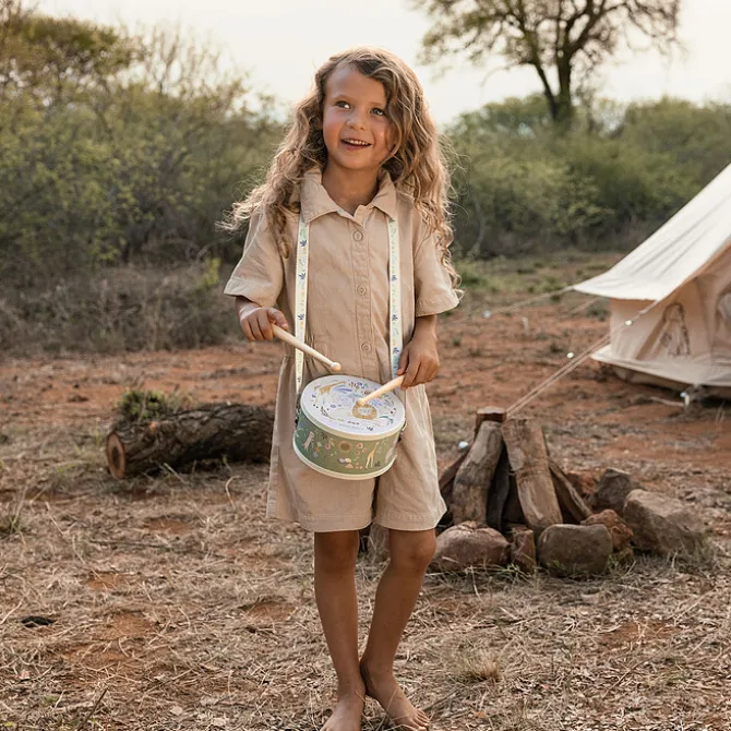 Little Dutch Tambour en Bois - Safari Friends