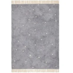 Little Dutch Tapis Pure Dot Blue - 120 x 170 cm
