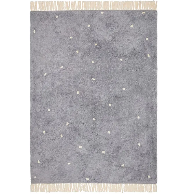 Little Dutch Tapis Pure Dot Blue - 120 x 170 cm