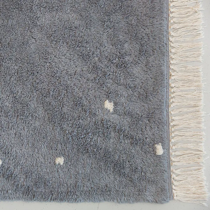 Little Dutch Tapis Pure Dot Blue - 120 x 170 cm