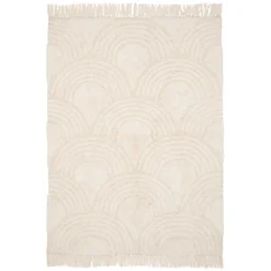 Little Dutch Tapis Rainbow Vintage Soft White - 90 x 130 cm