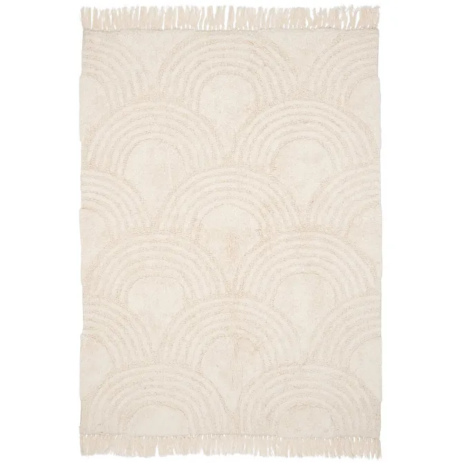 Little Dutch Tapis Rainbow Vintage Soft White - 90 x 130 cm