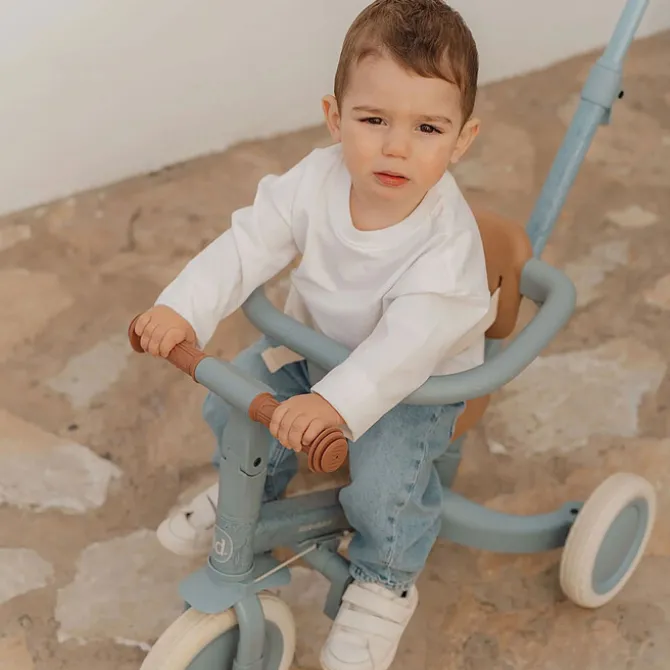 Little Dutch Tricycle 4-en-1 - Safari Dreams Blue