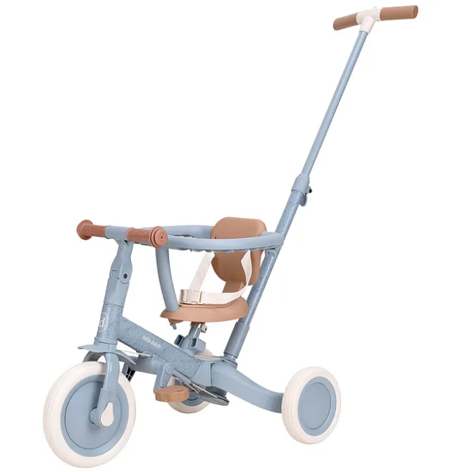 Little Dutch Tricycle 4-en-1 - Safari Dreams Blue