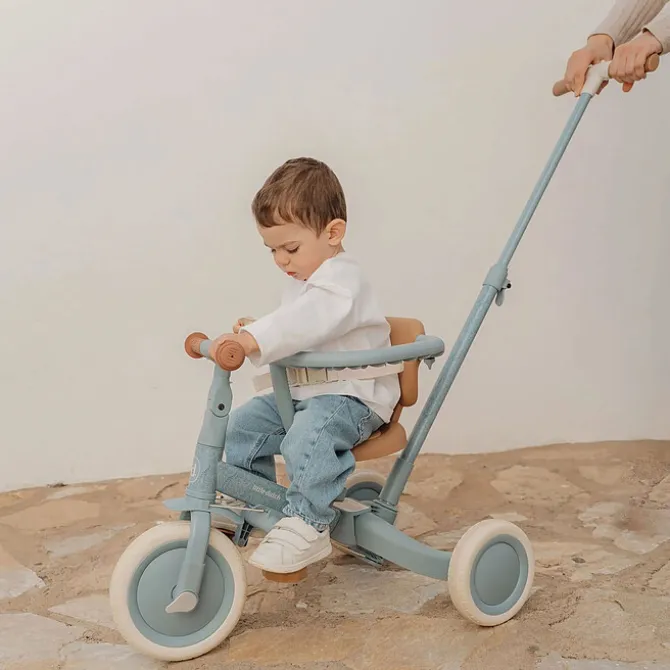 Little Dutch Tricycle 4-en-1 - Safari Dreams Blue