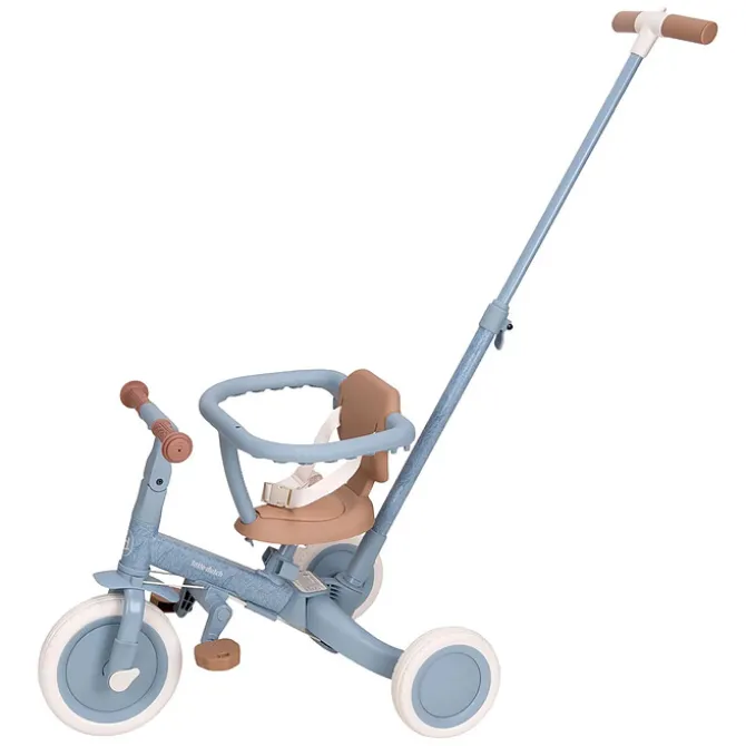 Little Dutch Tricycle 4-en-1 - Safari Dreams Blue