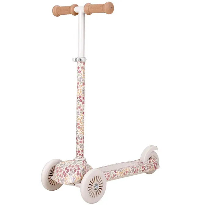 Little Dutch Trottinette 3 Roues - Sunny Flower Off White