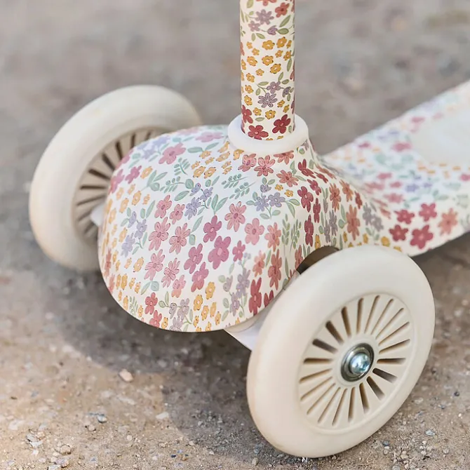 Little Dutch Trottinette 3 Roues - Sunny Flower Off White