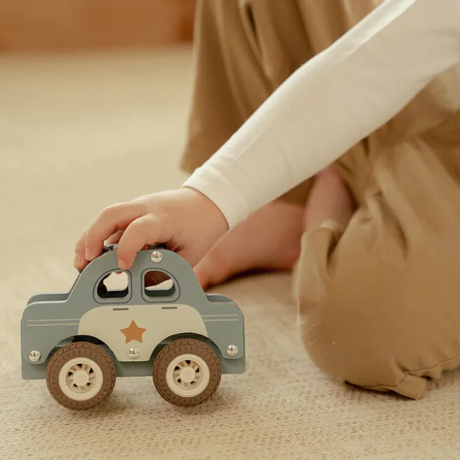 Little Dutch Voiture de Police en Bois