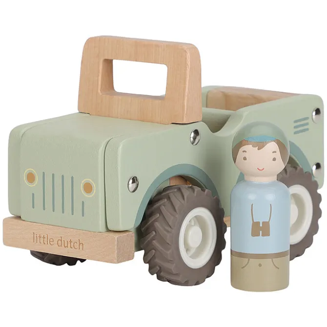 Little Dutch Voiture de Safari avec Figurine Safari Friends