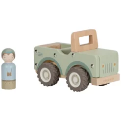 Little Dutch Voiture de Safari avec Figurine Safari Friends