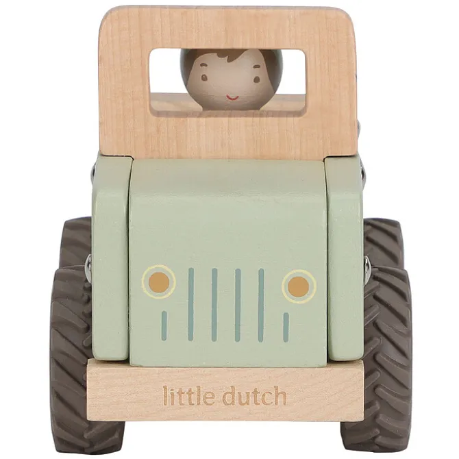 Little Dutch Voiture de Safari avec Figurine Safari Friends